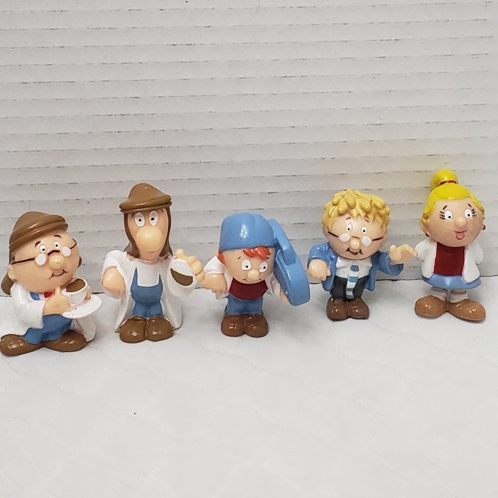 Tetley Tea Figures Set of 5